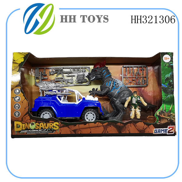Dinosaur scene suit