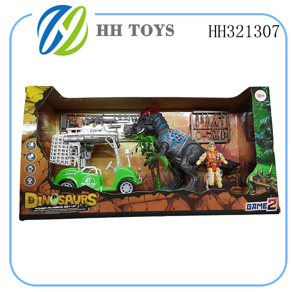 Dinosaur scene suit