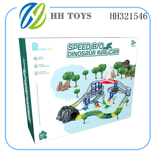 B/O Dinosaur rail car