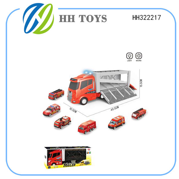 消防音乐大货车（带灯光音乐）