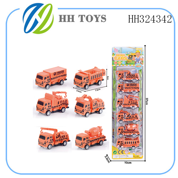 recoil Engineering vehicle 6PCS