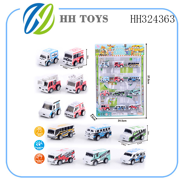 recoil car 12PCS
