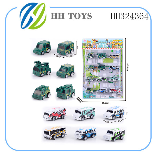 recoil car 12PCS