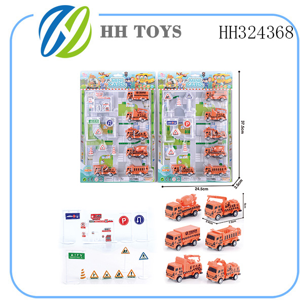 recoil car 6PCS