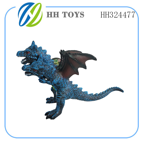 软胶三头魔龙