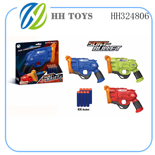 Soft bullet gun