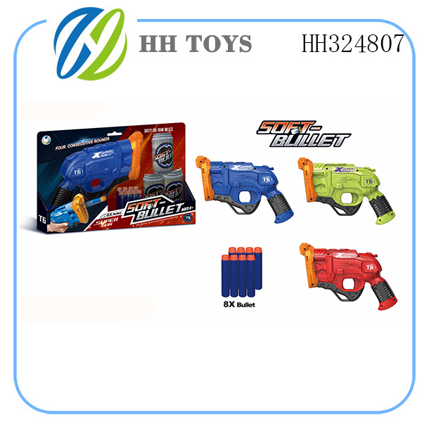 Soft bullet gun