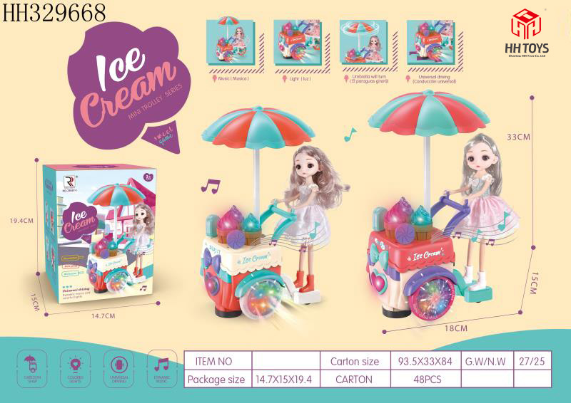 B/O Ice cream scooter