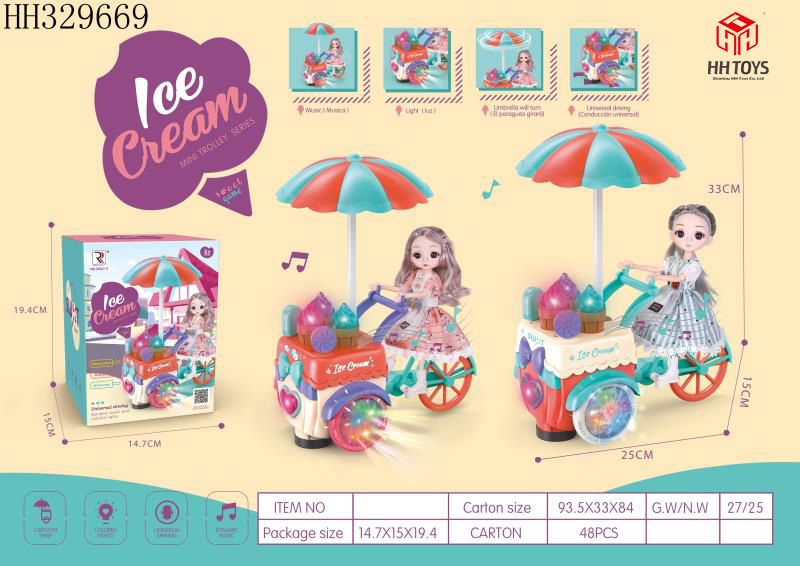 B/O Ice cream scooter