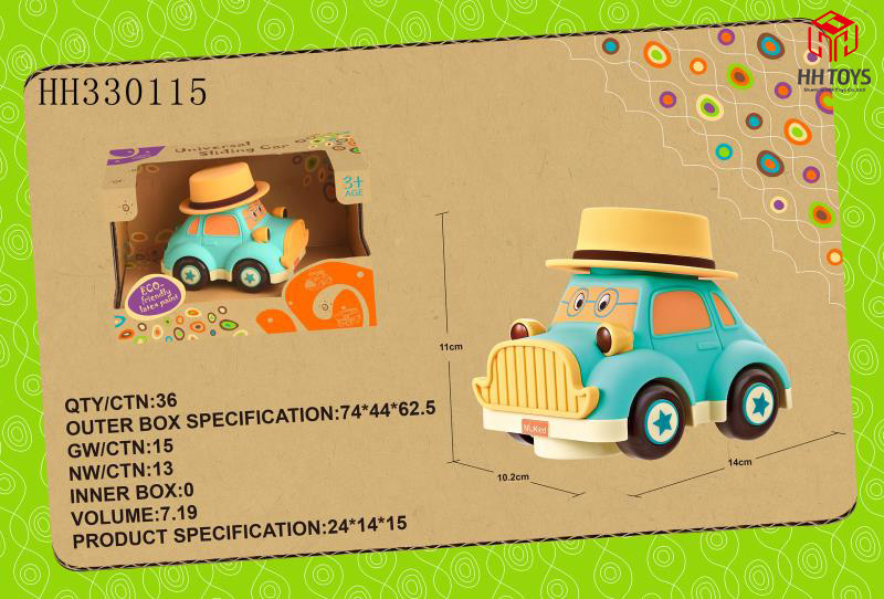 B/O Cartoon Vintage car