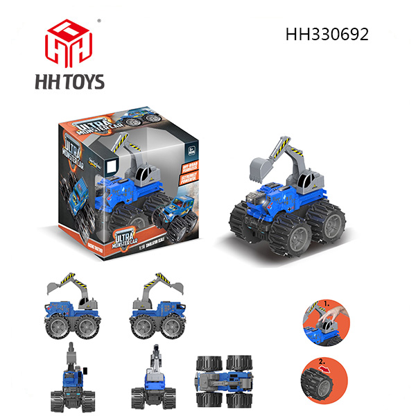 Deformation wheel car series