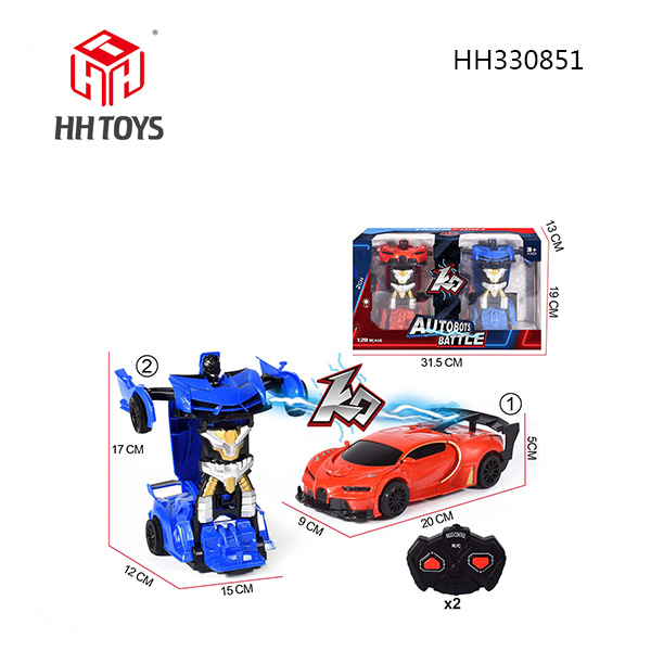 1：20 两通对战碰撞变形遥控车