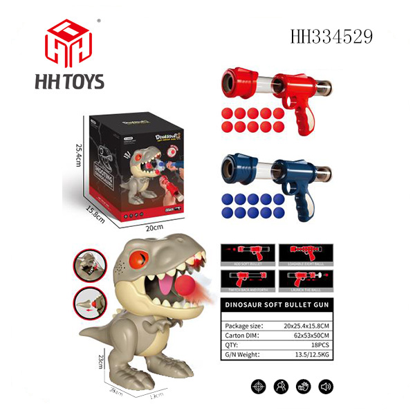 Dinosaur soft bullet gun