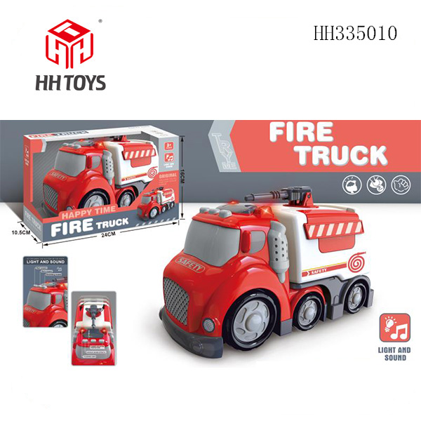 Cartoon fire truck