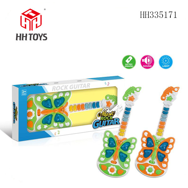 Cartoon guitar