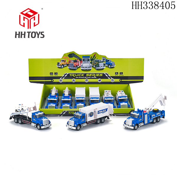 1:24 alloy police car