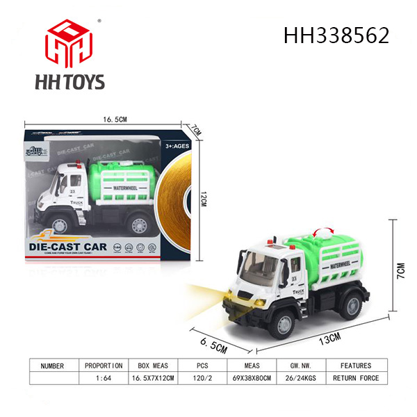 1:64 Alloy Sanitation vehicle
