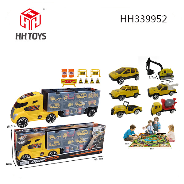 19 inches engineering container truck