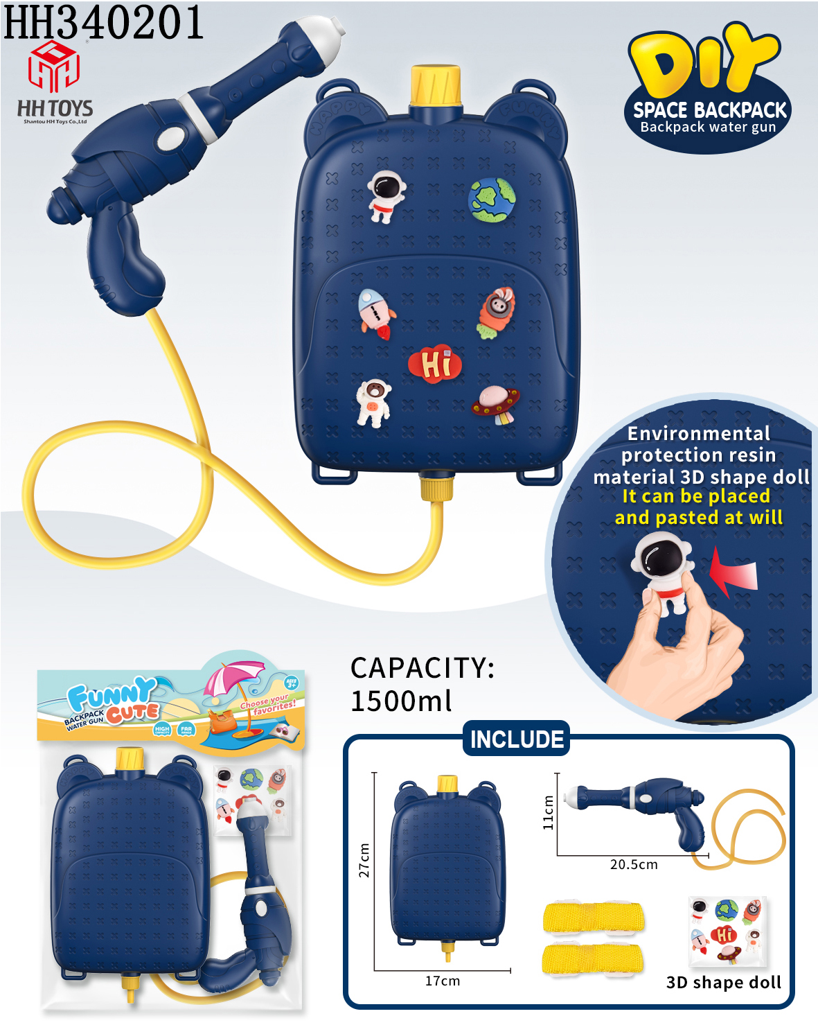 backpack Water gun series