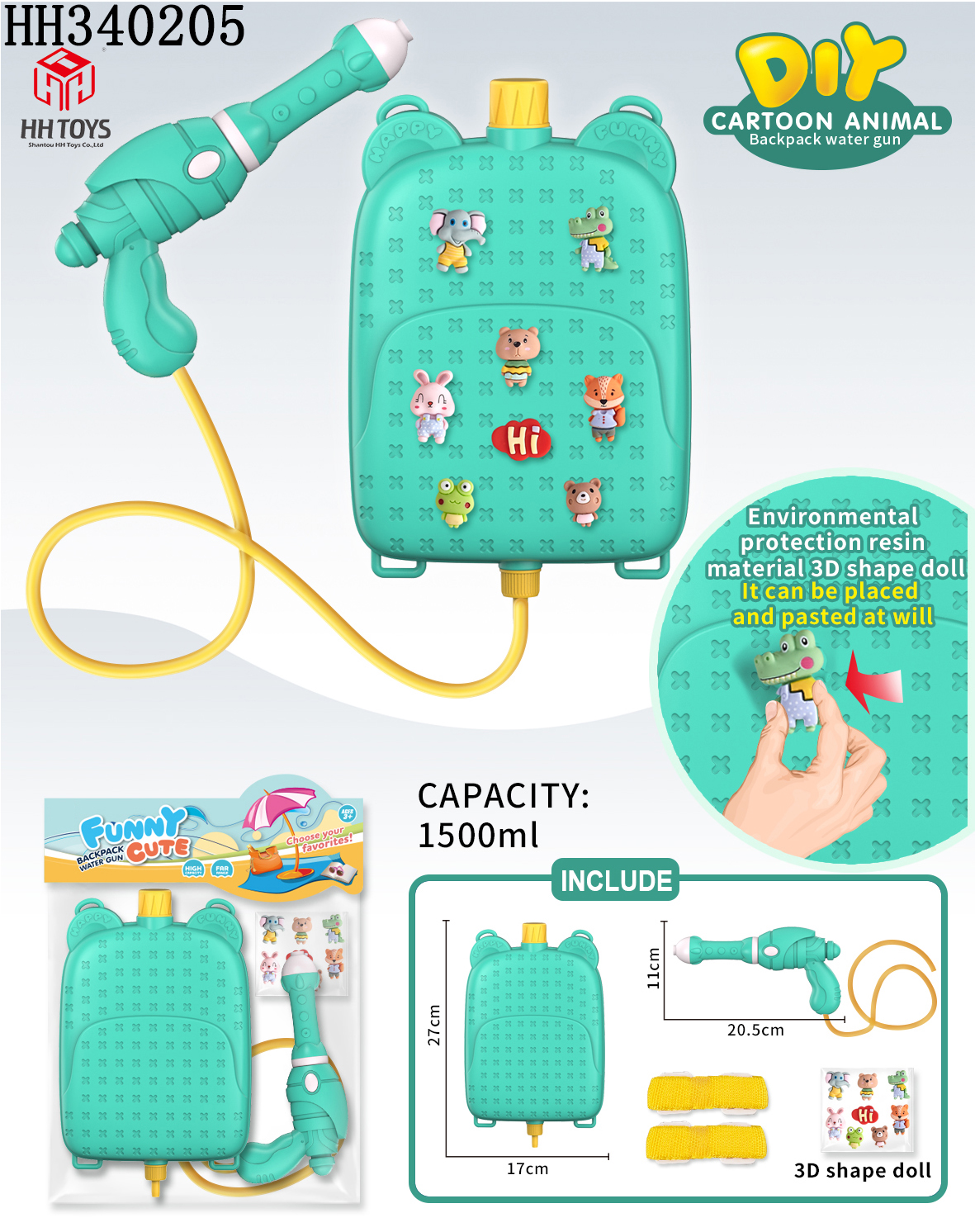 backpack Water gun series