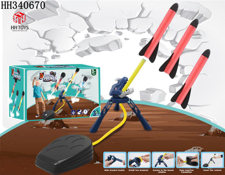 Dinosaur rocket