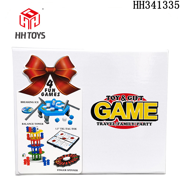 4-in-1 Desktop games set