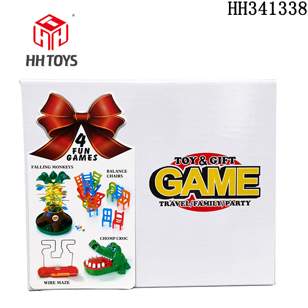 4-in-1 Desktop games set
