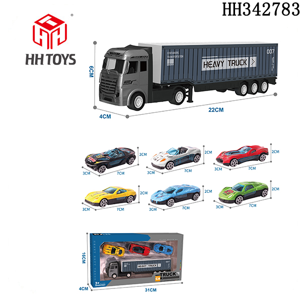 合金拖头货柜车