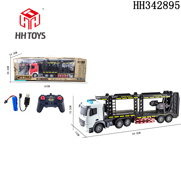 1:18 6-channel 2.4GHZ R/C truck