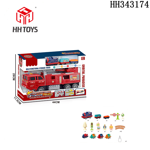 B/O track fire truck