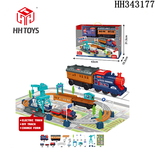 B/O track train