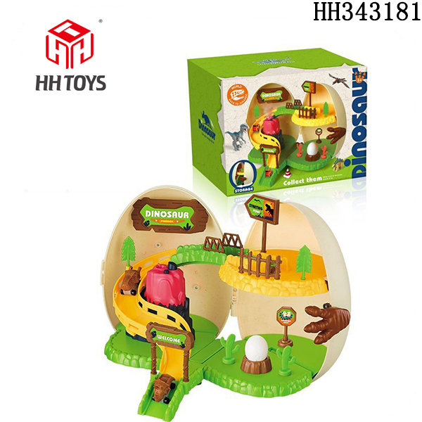 Dinosaur egg amusement park
