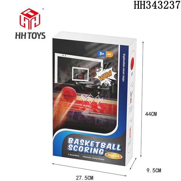 Automatic scoring basketball board