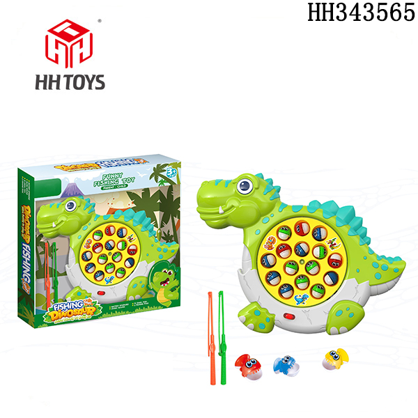 Fishing game dinosaur