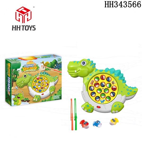 Fishing game dinosaur
