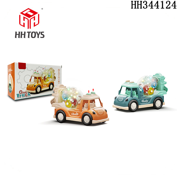 透明牙轮工程车