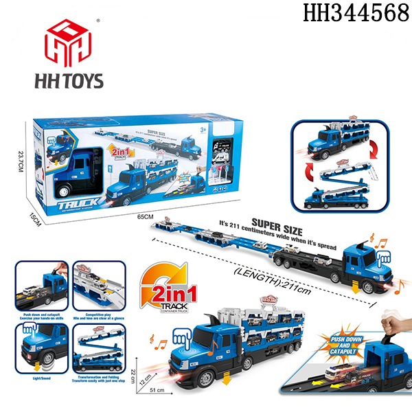 Police container truck