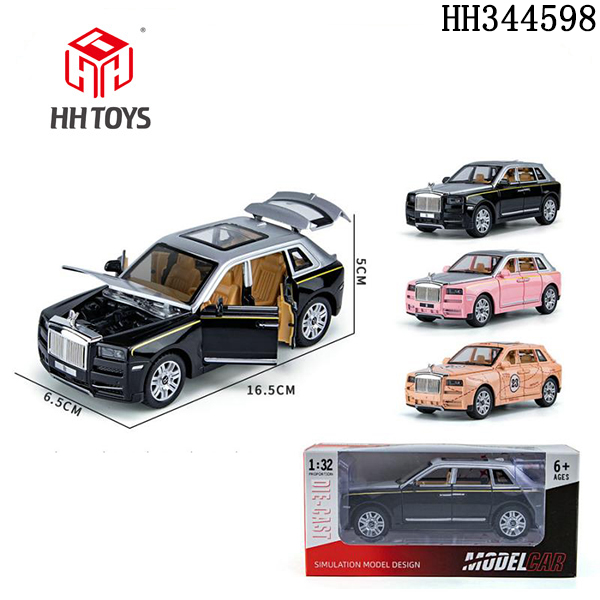 1:28莱斯莱斯回力合金车