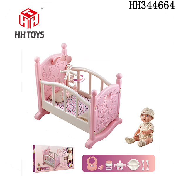 单层婴儿床(带16寸娃娃)