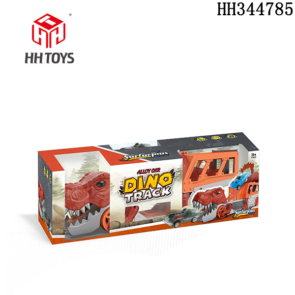 Dinosaur rail car