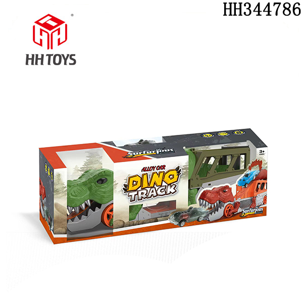 Dinosaur rail car
