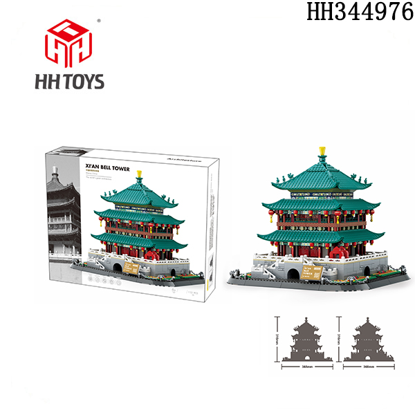 中国陕西西安钟楼