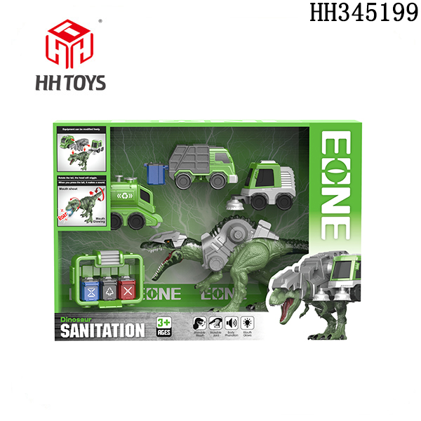 dinosaur sanitation team