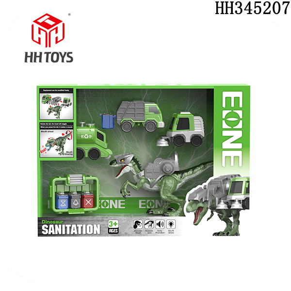 dinosaur sanitation team