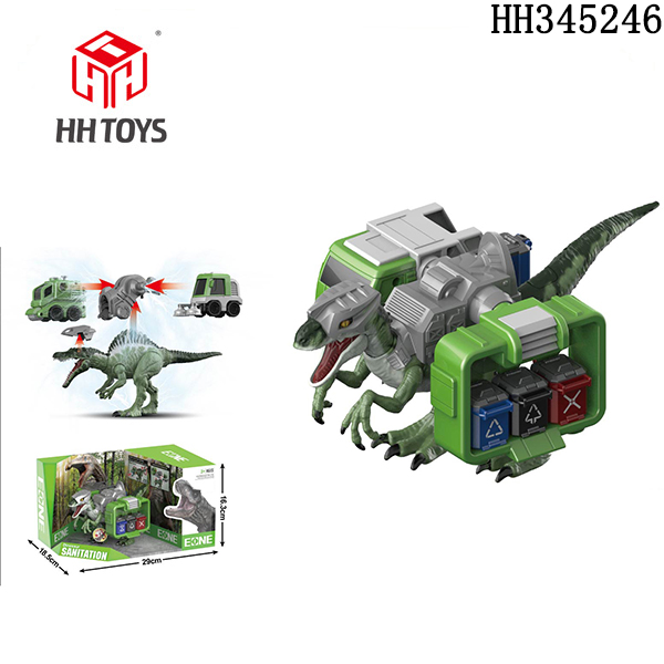 dinosaur sanitation team