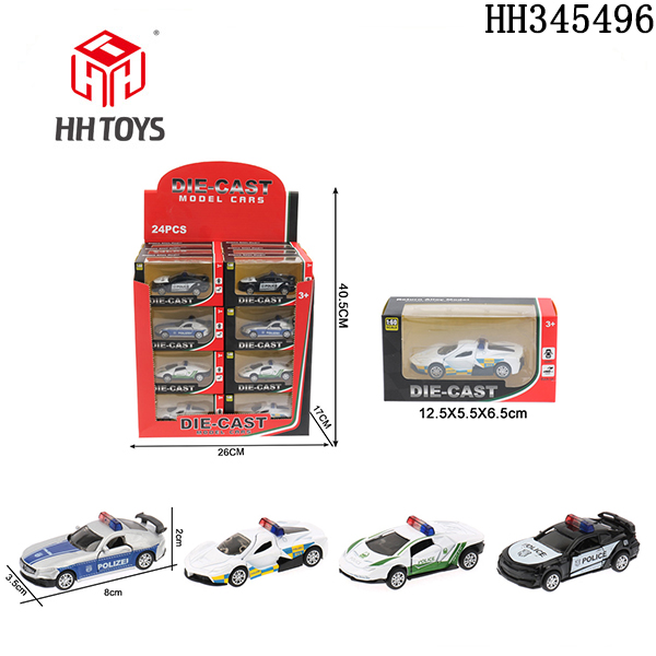 1:60 alloy car