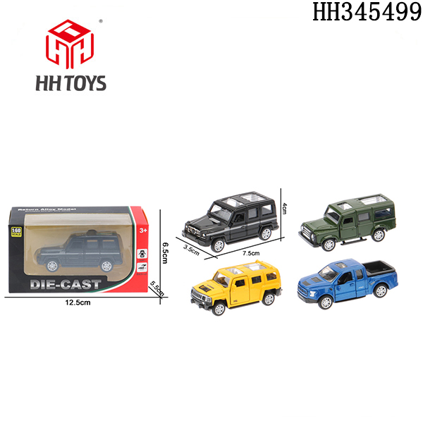 1:60 alloy car