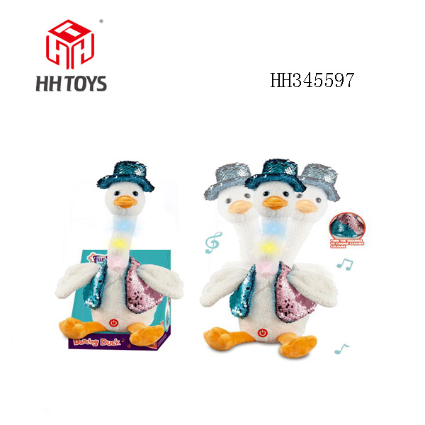 Dancing duck