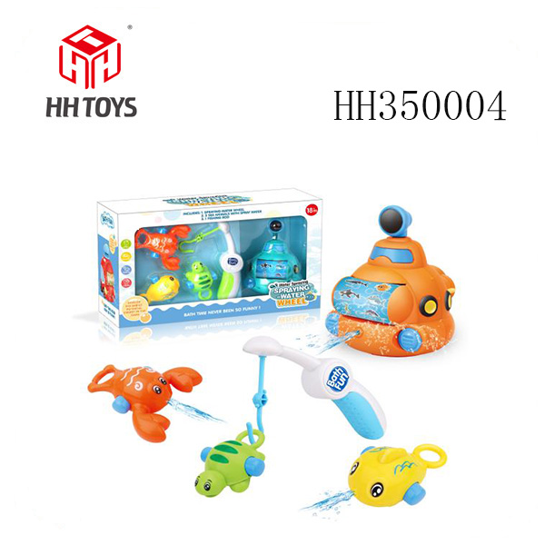 Water jet submarine+fishing combination