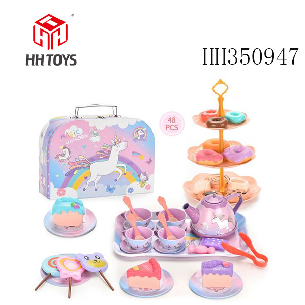 Unicorn tea set